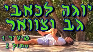 יוגה כאבי גב וצוואר